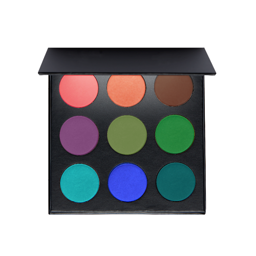 ES72: 9 Shade Eyeshadow Palette: COLOURS