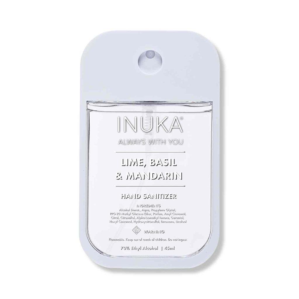 Hand Sanitizer: Lime, Basil & Manderine 45ml